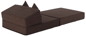 Scaun pliant/saltea PELOS, maro