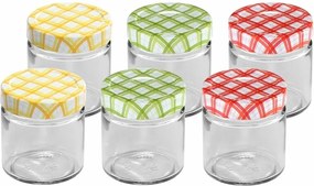 Set 6 borcane de conservare TescomaDELLA CASA, 0,2 l, 200 ml