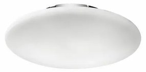 Ideal Lux - Plafonieră SMARTIES 1xE27/42W/230V, diametru 33 cm, albă