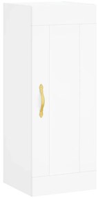 835018 vidaXL Dulap de perete, alb, 34,5x34x90 cm, lemn prelucrat
