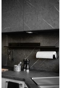 WENKO Poliță JET 25 x 7,5 cm, neagră - 71147800