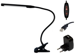 Top Light Lara C - LED Lampă dimmabilă cu clips USB LED/5W/230V
