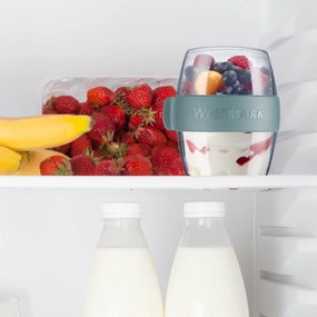 Cutie pentru gustări din două piese Westmark MAXI,700 ml , albastru, L