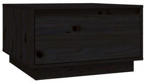 813409 vidaXL Măsuță de cafea, negru, 55x56x32 cm, lemn masiv de pin