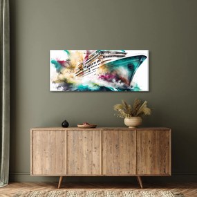 Tablou - Acuarelă mare (120x50 cm)