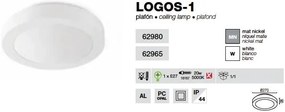Plafonier baie IP44 Logos-1 62980