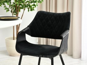 Scaun Rolf K (negru). 1111249