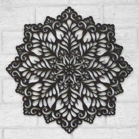 DUBLEZ | Tablou din lemn pentru perete - Mandala Fericirii