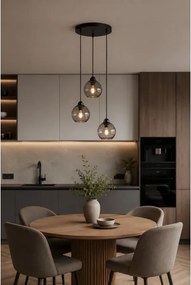 Lustră pe cablu UNO 3xE27/60W/230V neagră