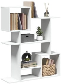 vidaXL Bibliotecă/separator cameră alb 92x29x112 cm lemn prelucrat