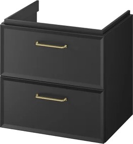 Cersanit S1021-002 - Dulap suspendat sub lavoar MILLE 60x45 cm, negru