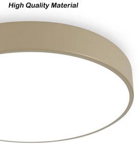Brilagi - Plafonieră LED POOL, 36W, 230V, 3000/4500/6000K, Ø 30 cm, bej