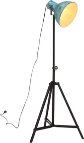 vidaXL Lampă de podea, 25 W, albastru uzat, 61x61x90/150 cm, E27