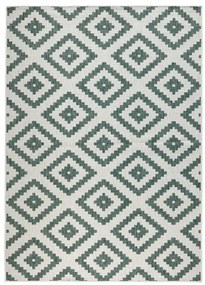 Covor adecvat pentru exterior NORTHRUGS Malta, 160 x 230 cm, verde - crem