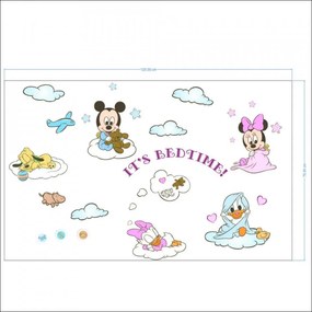 Sticker perete It is Bed Time Disney 120 x 75 cm