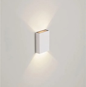 Aplica lumina ambientala pentru fatade IP65 SAM alb