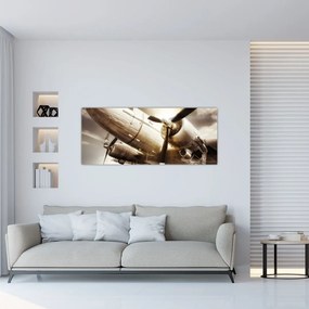 Tablou - Avion (120x50 cm)