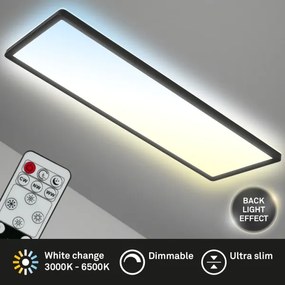 Plafonieră LED dimabilă SLIM LED/23W/230V Brilo + telecomandă