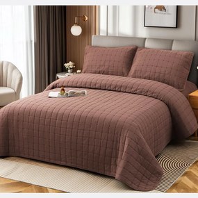 Cuvertura bumbac 100%, 4 piese, pat 2 persoane, 230x240 cm, EY04