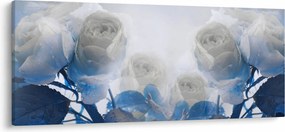 Tablou - Trandafir alb (120x50 cm)