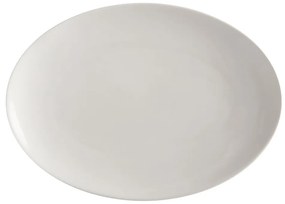 Farfurie din porțelan Maxwell &amp; Williams Basic, 30 x 22 cm, alb