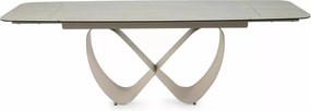 Masa extensibilă Infinity Ceramic bej mat/cașmir L160-240xl95 cm