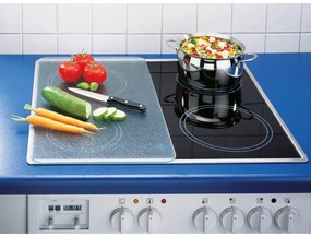 Protecție de sticlă pentru aragaz Wenko Transparent, 2 buc.