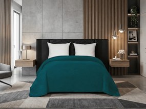 Cuvertura de pat din catifea ASTRALIA, petroleu Dimensiune: 200 x 220 cm