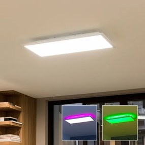 Panou LED aplicat RGBW, reglabil în intensitate, LED/22W/230V 2700-6500K 29,5x59,5 cm + telecomandă