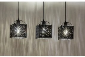 Lustră pe cablu Rabalux 72219 SAMILO 3xE27/40W/230V negru