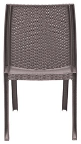 Scaun de grădină din plastic Vanda, cappuccino