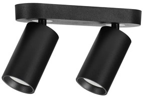 Rabalux 73082 - Spot YORLI 2xGU10/7W/230V negru