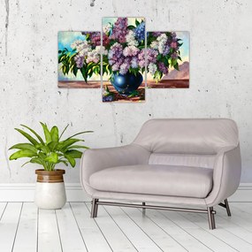 Tablou - Buchet de liliac (90x60 cm)