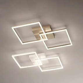 Plafonieră LED dimabilă BARD LED/52W/230V 3000K auriu Fabas Luce 3394-65-225