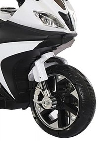 Motocicleta Electrica cu Acumulator Pentru Copii NOVOKIDS™ Karachi Motor, 2-5 ani, max 25 kg, Cu Sunete si Lumini LED, MP3, Trotineta Electrica, 3