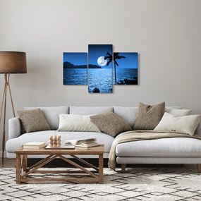 Tablou - Luna deasupra nivelului mării (90x60 cm)