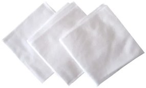 Set 4 scutece finet Deseda 70x70cm Deseda Alb