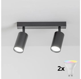 Brilagi - Spot LED dimerizabil SELE 2xGU10/6,5W/230V negru