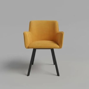 Scaun de sufragerie AMELIA portocaliu