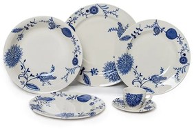 Set veselă 31 piese din ceramică Villa Altachiara Blu