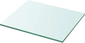 vidaXL Raft din sticlă transparentă, 30 x 25 cm