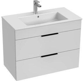 JIKA H4537621763001 - Dulap de baie CUBE 80 cm cu lavoar, alb