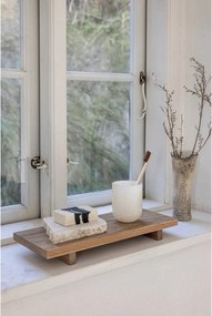 Suport pentru periuța de dinți crem din sticlă Opal – Mette Ditmer Denmark