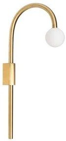 Aplica de perete LED design minimalist ENIGMA, auriu periat