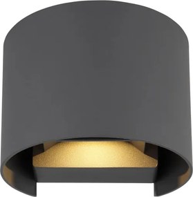 Globo 34168R - Aplică de perete LED pentru exterior VERONIKA 2xED/3W/230V IP54