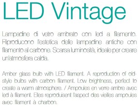 Bec LED VINTAGE E27 4W GLOBO SMALL 151717
