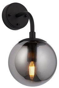 Aplică Endon 106664 ONTARIO 1xE14/7W/230V negru/fumuriu