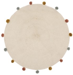 Covor pentru coii ARLEKIN cu ciucuri, 90 cm