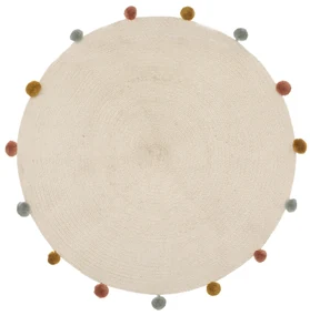 Covor pentru coii ARLEKIN cu ciucuri, 90 cm