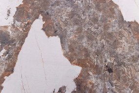 Masa extensibila, Ceramica, Furnir nuc, UNIQUE 160-200cm